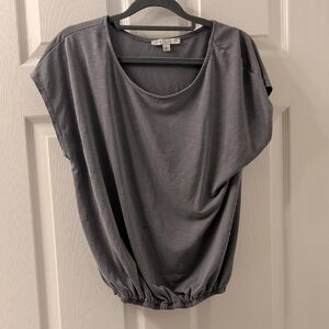 Green Envelope Charcoal Gray Women's Blouse